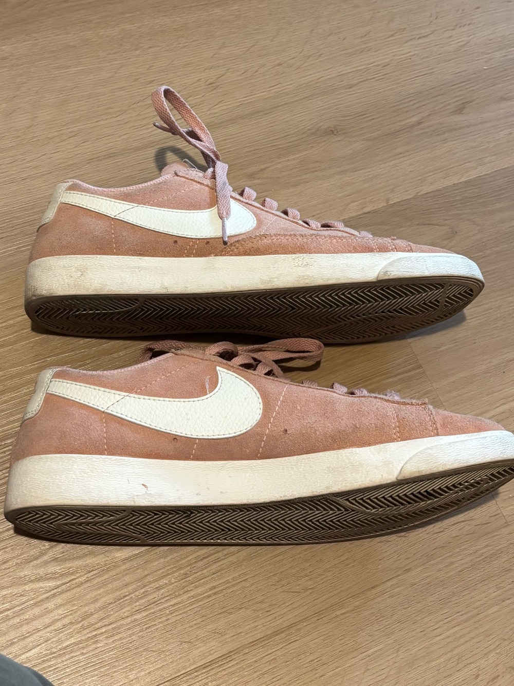 Nike Blazer Low Dusty Pink Suede Size 10
